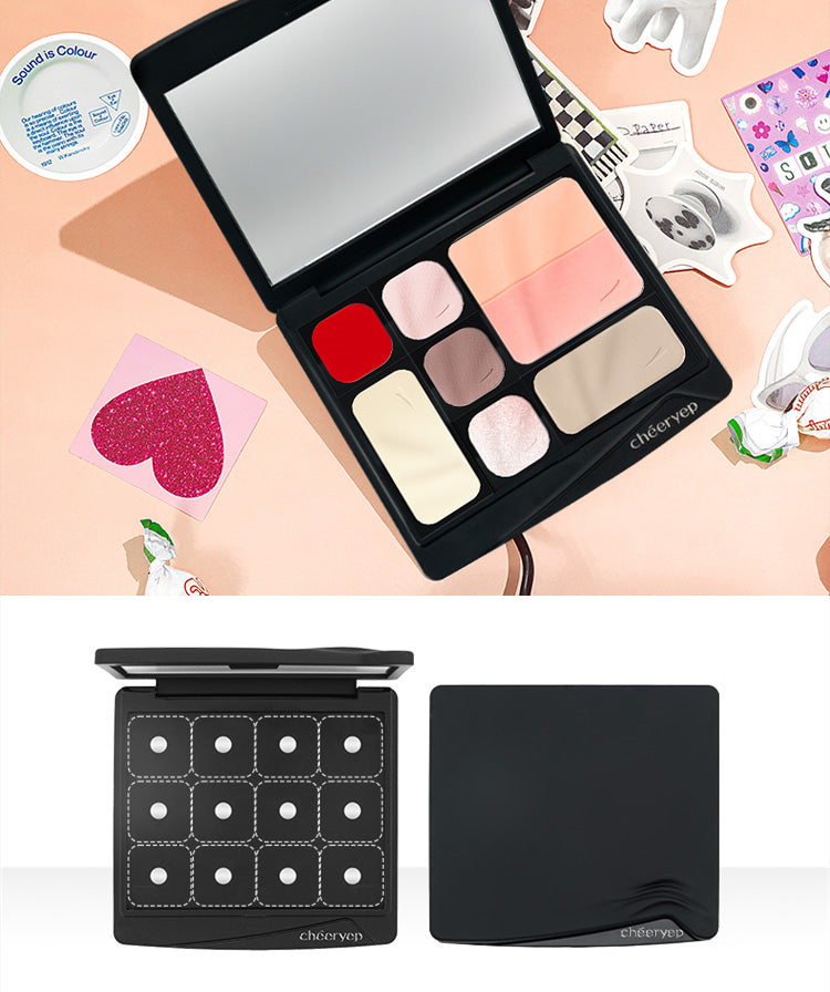 QianYan Fantasy Color Eyeshadow & Highlighter & Blusher DIY Makeup Palette T3995