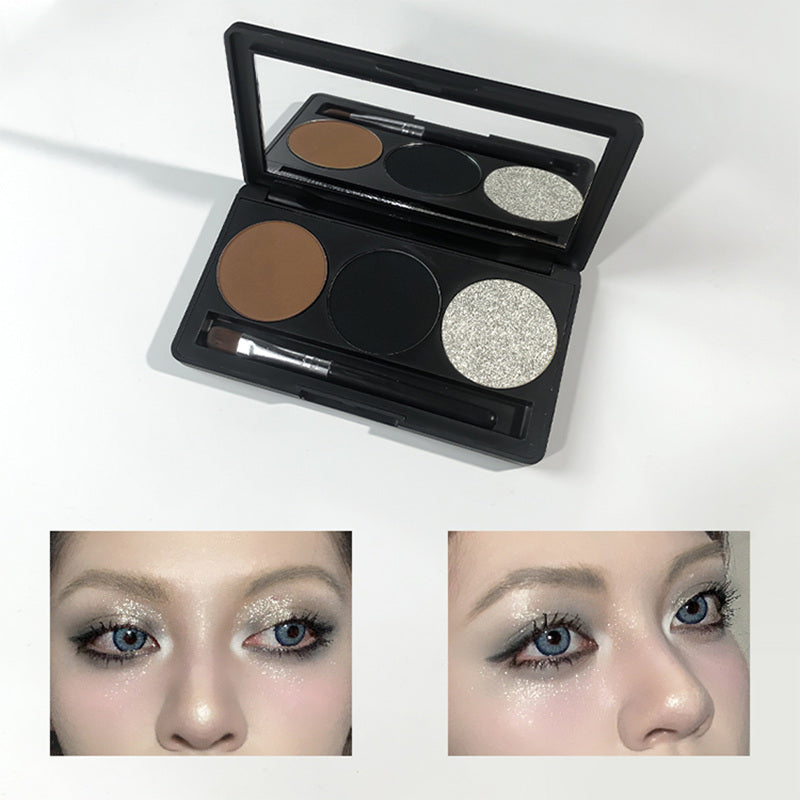 SUET NEI Gold & Silver Diamond Pearlescent Eyeshadow T4084