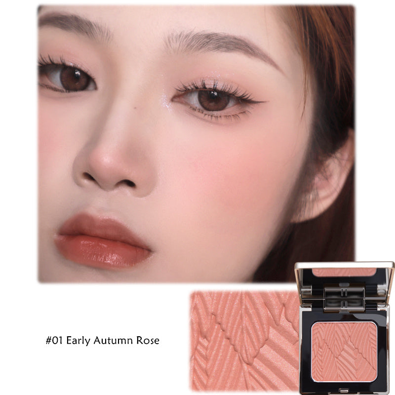 ORIGINAL ARTIST Red Maple Liquid Baked Satin Makeup Blusher T4175