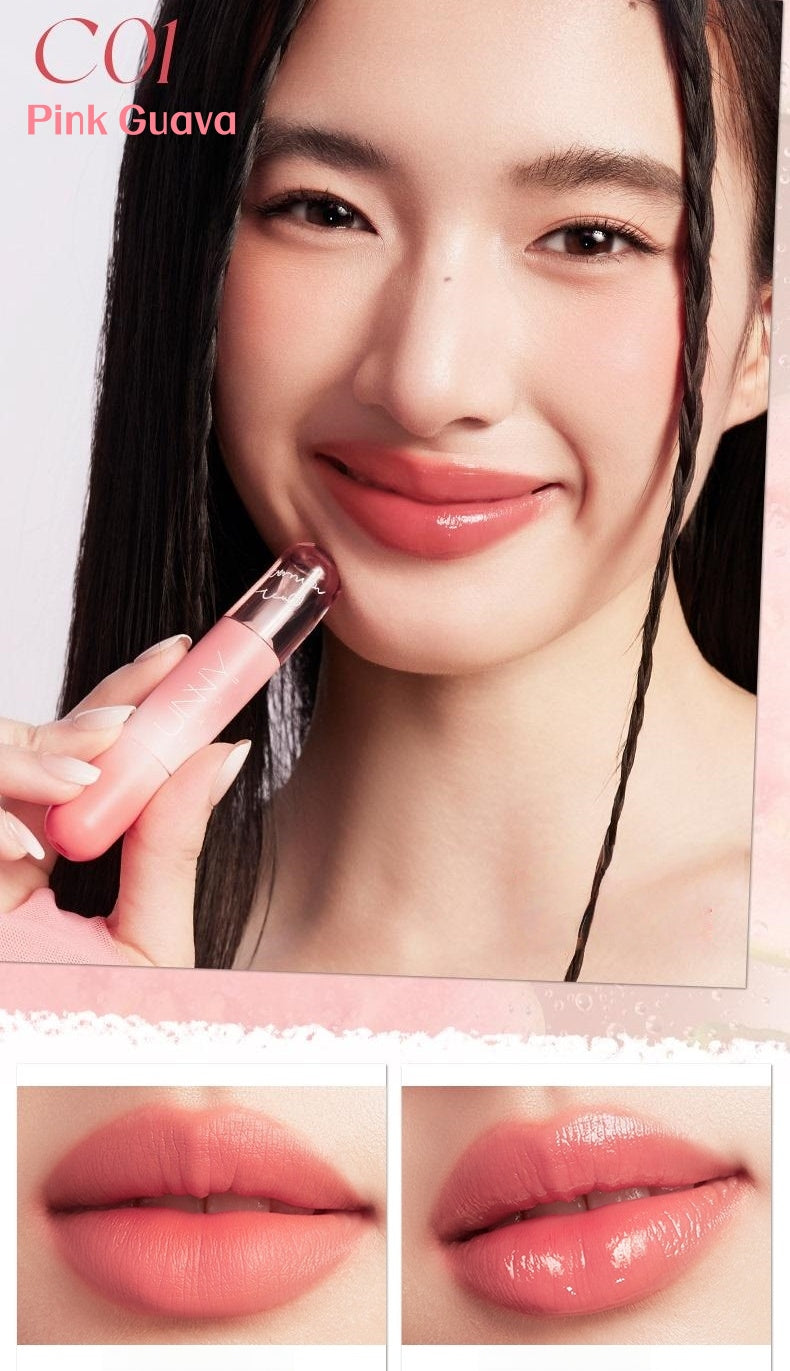 UNNY CLUB Double-head Moist Glossy Lip Glaze T5419