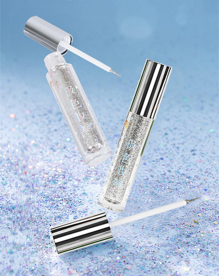 JSZH Diamond Holographic Glitter Liquid Eyeliner Pen T4238