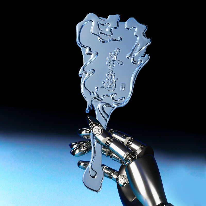 QianYan Breaking Cocoon Collection Hand Holding Mirror & Sphenoid Bone Pendant T5125