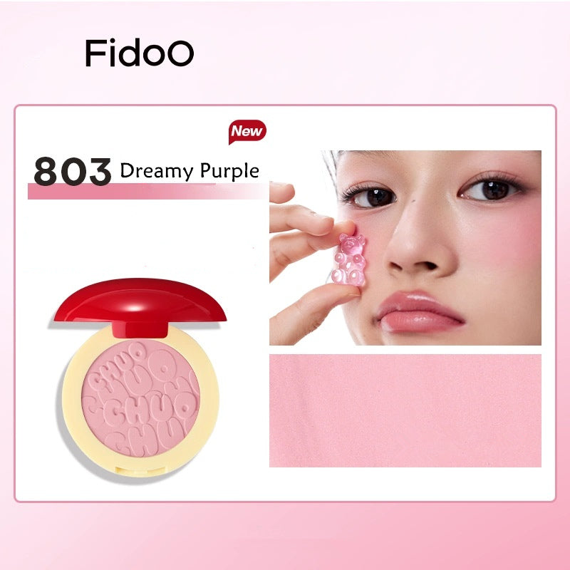 Fidoo Sweet Swelling Matte Blusher Powder T4033