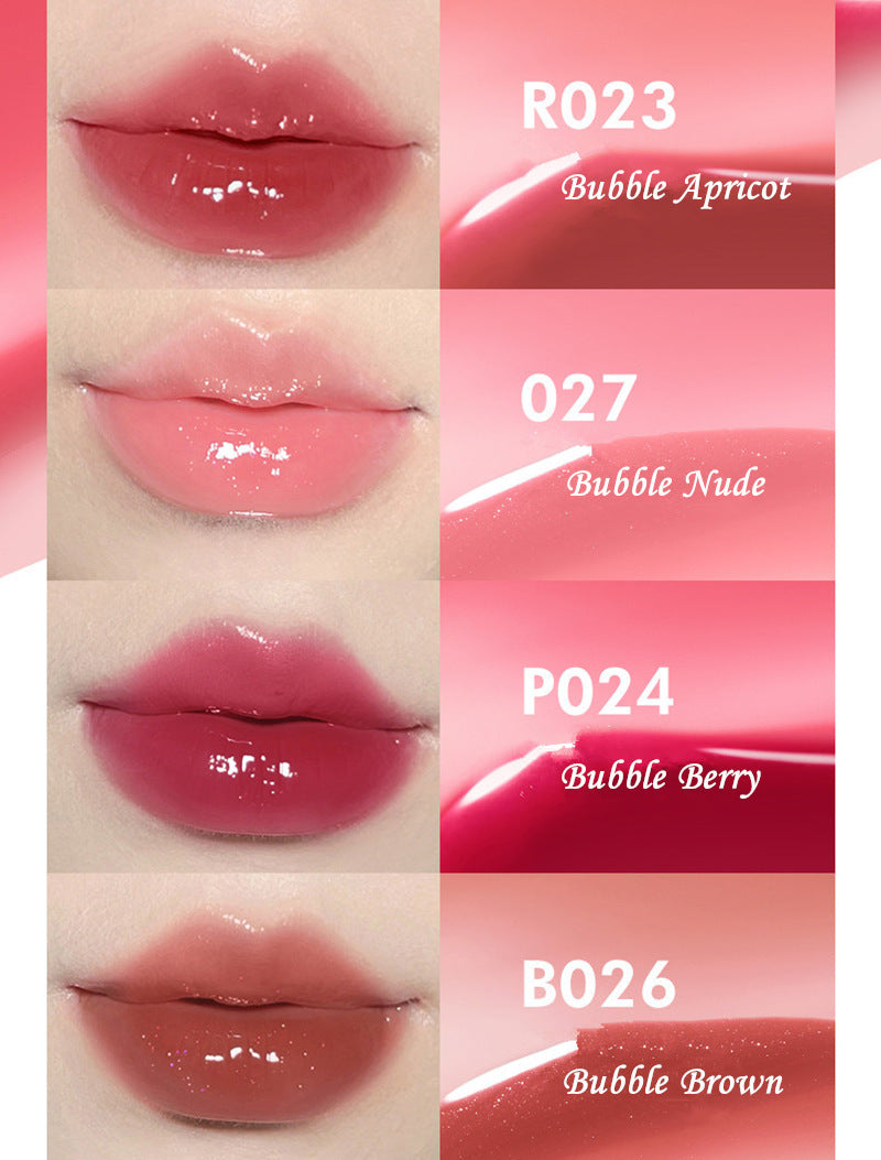 COLORKEY Water Bubble 89% Essence Mirror Lip Glaze T3283