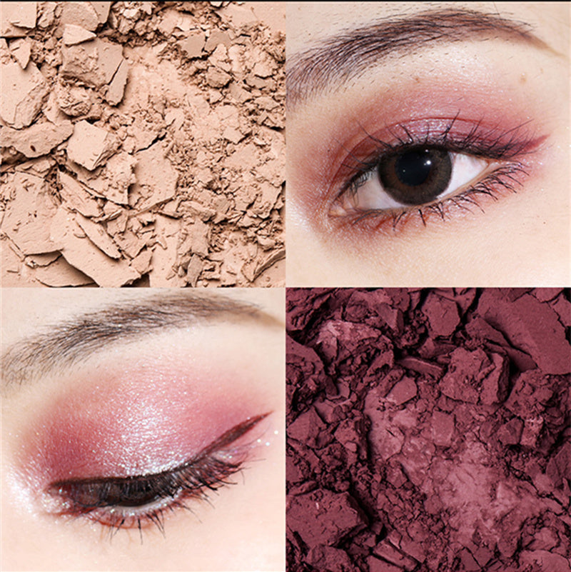 ODDITY 5-Color Glass Pearlescent Eyeshadow Palette T4199