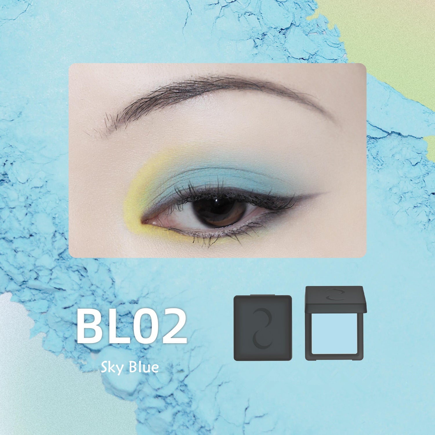DRAMO Moon Season Pearlescent & Chameleon Monochrome Eyeshadow T4025