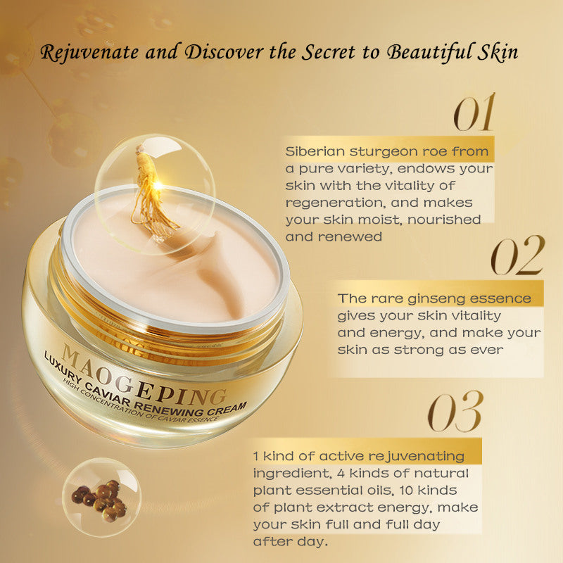 MAOGEPING Luxury Caviar Renewing Facial Cream T3307