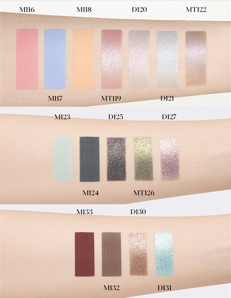 JOOCYEE Ny Smokey Mat &amp; Perlemors Mono Øjenskygge T4283 