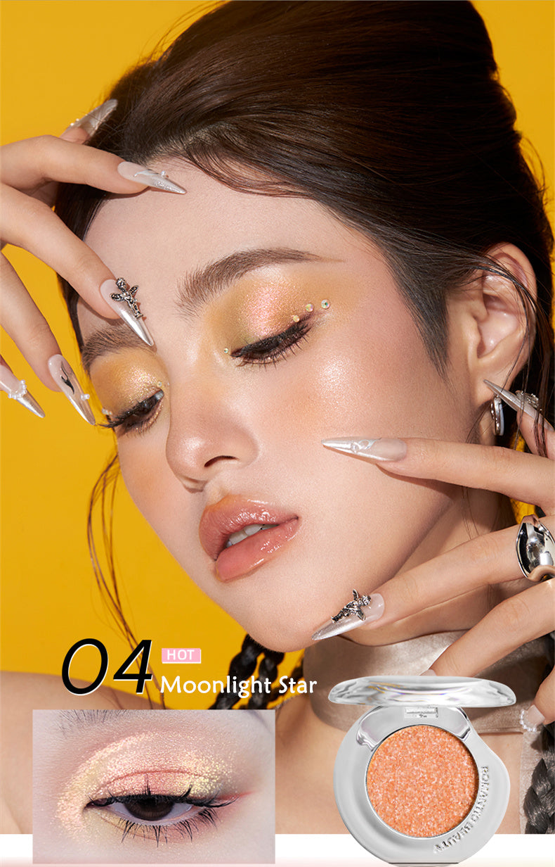 ظلال العيون جالاكسي ثلاثية الأبعاد أحادية اللون من رومانتيك بيوتي T4155 