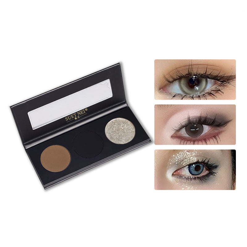 SUET NEI Gold & Silver Diamond Pearlescent Eyeshadow T4084