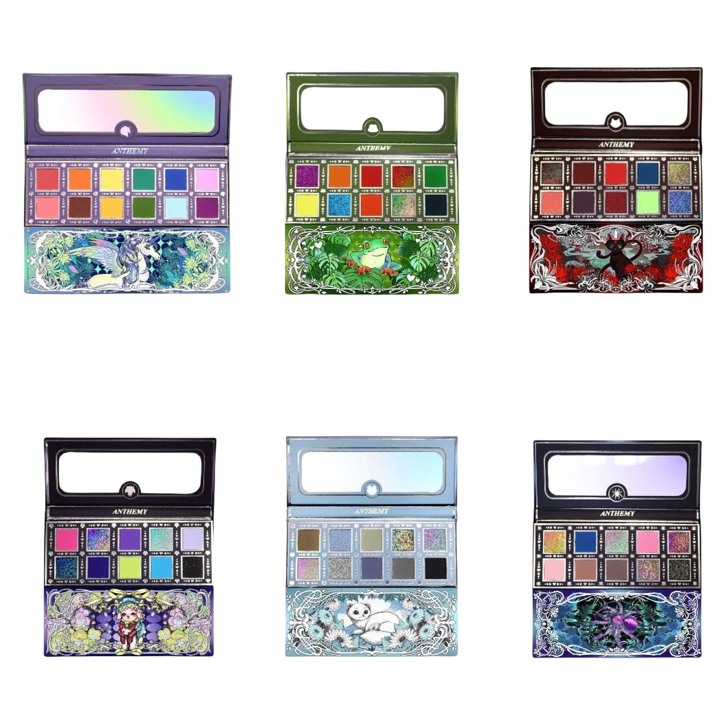 ANTHEMY Creatures Atlas Collection All-In-One 6 Pcs Eyeshadow Palette Set (3.0) T4286