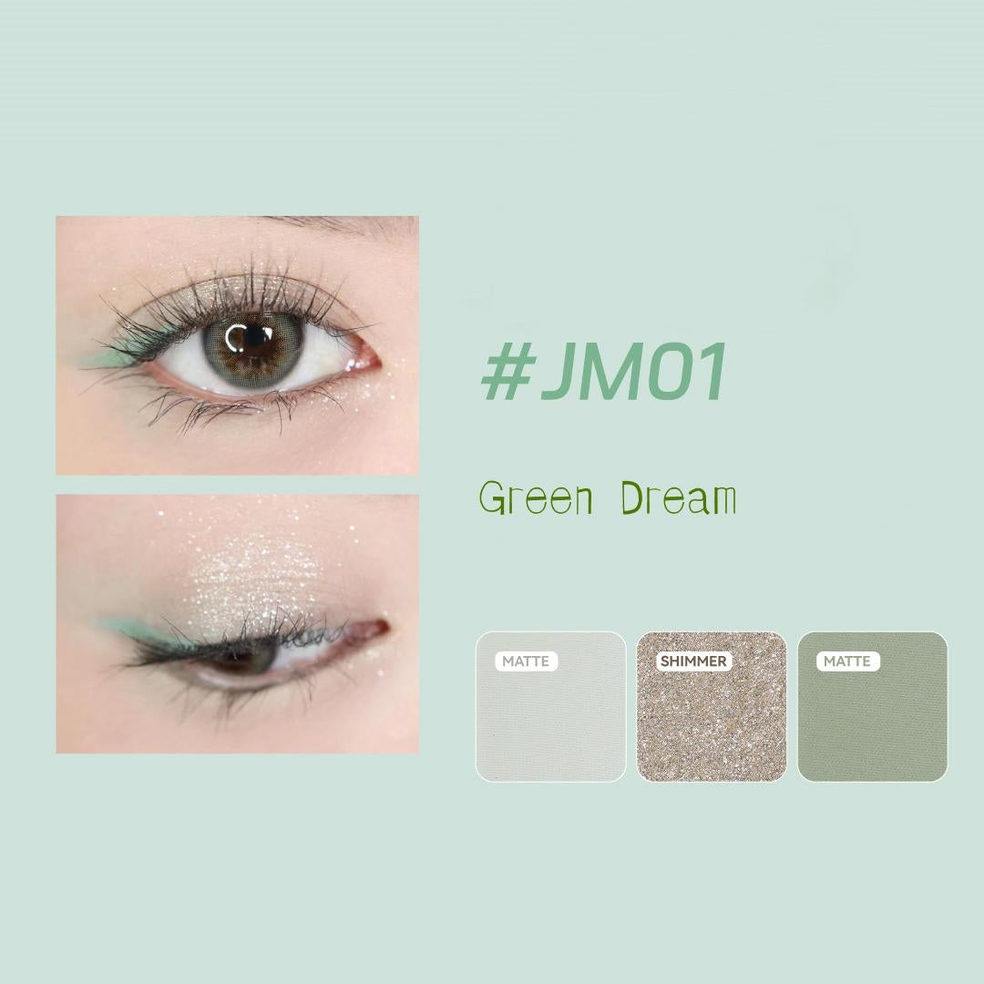 LEEMEMBER Fruit Punch Collection 3-color Satin Eyeshadow Palette T5000