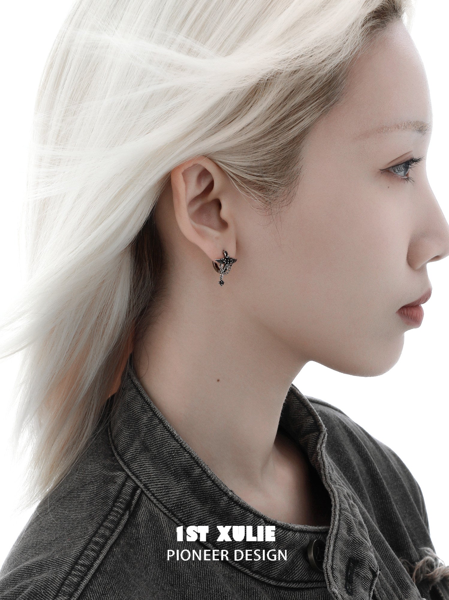 1STXULIE Superior Niche Iris Collection Angel Wings Earring Backs T5882