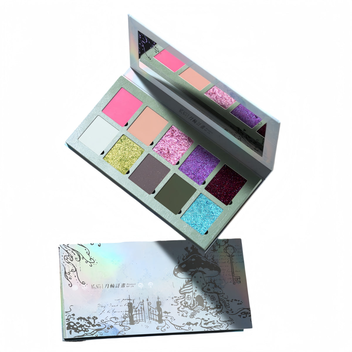 DRAMO X LAOGU Multiverse Eyeshadow Palette #9 Magic Mushroom T6070