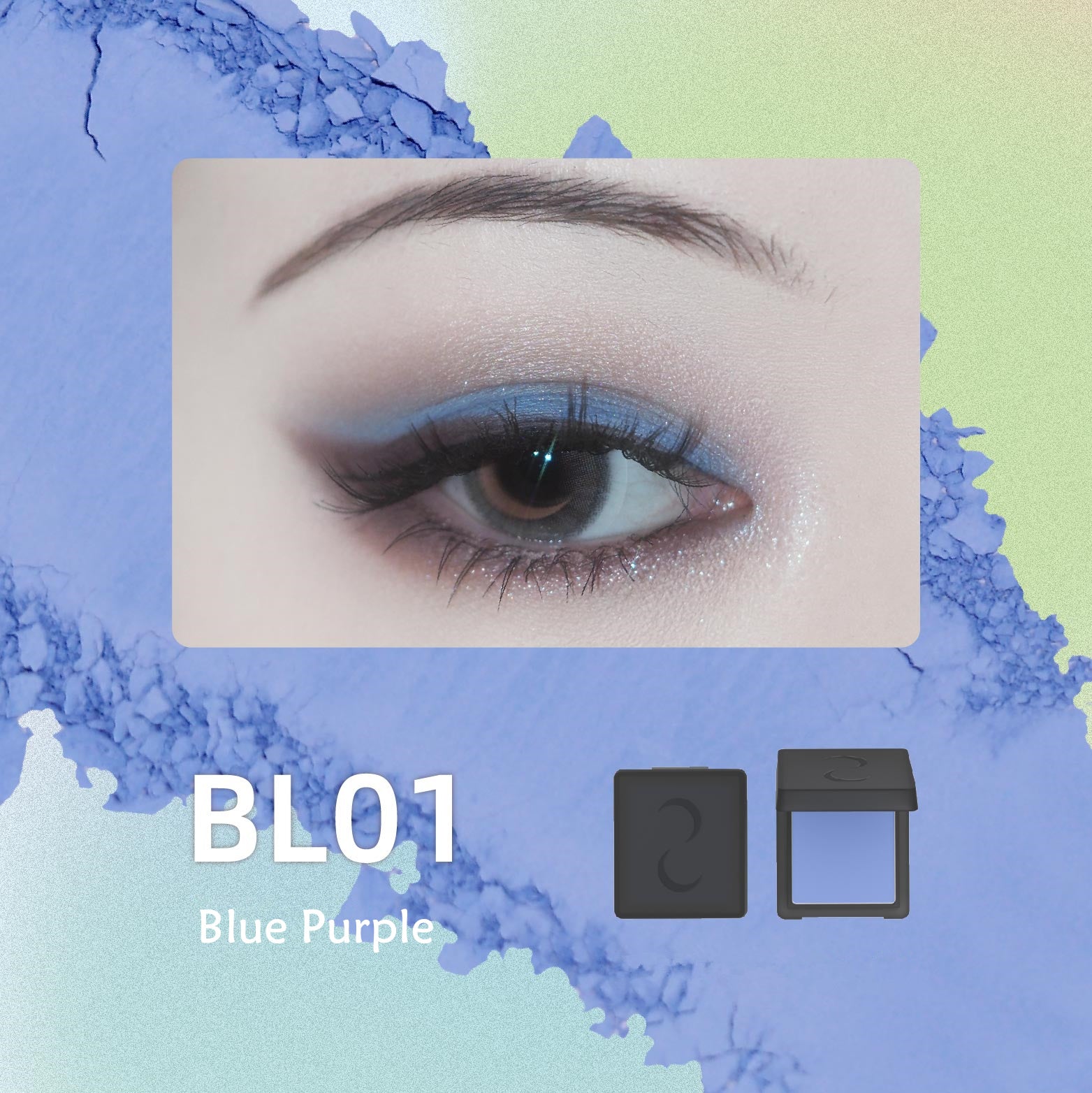 DRAMO Moon Season Pearlescent & Chameleon Monochrome Eyeshadow T4025