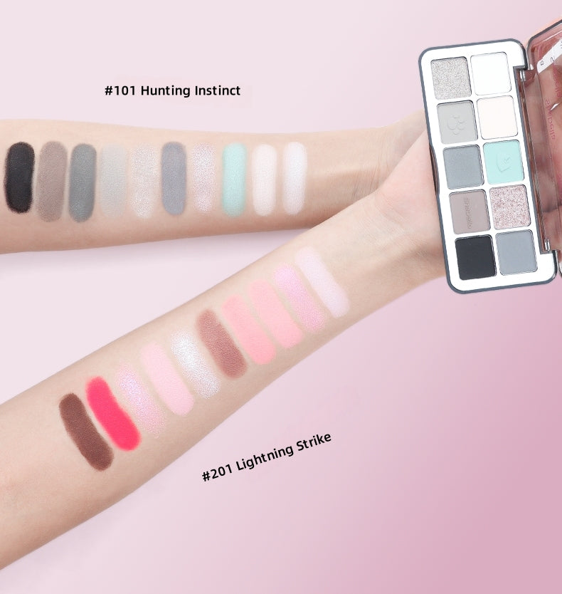 SheDella Cat Collection 10-color Eyeshadow Palette T4442