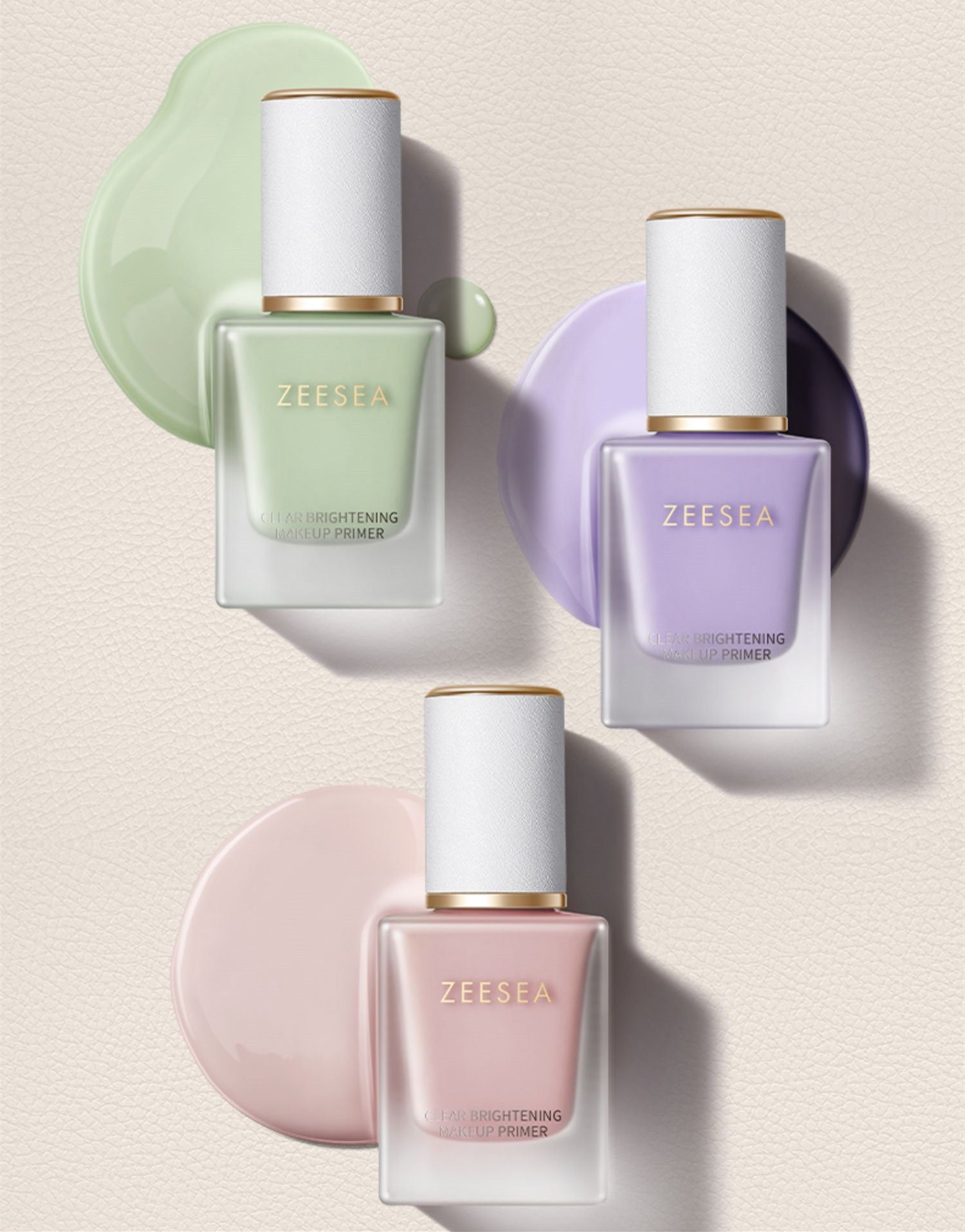 ZEESEA Clear & Bright Watery Nude Makeup Primer T3260