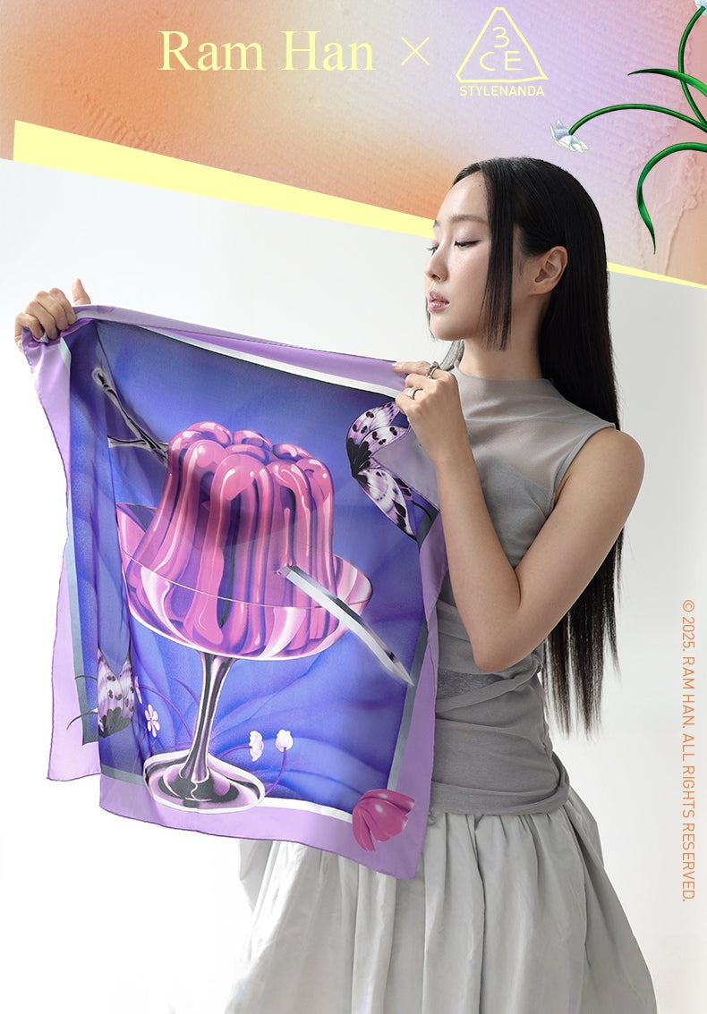 3CE X Ram Han Scarf Collection Eyeshadow & Blusher & Lipstick T5294