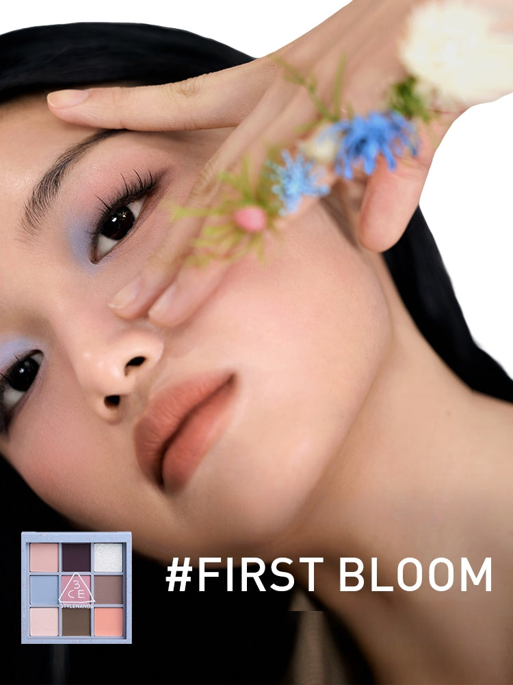 3CE New Bloom 9-farvet øjenskyggepalette T4407