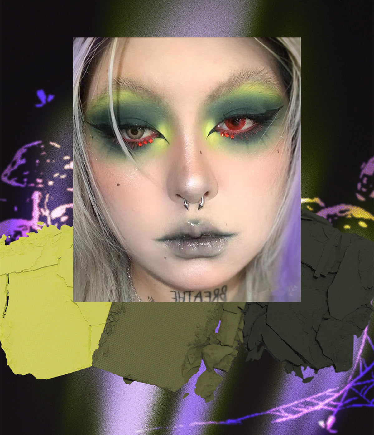 DRAMO Chameleon Eyeshadow Palette 666 Deep In Woods T4272