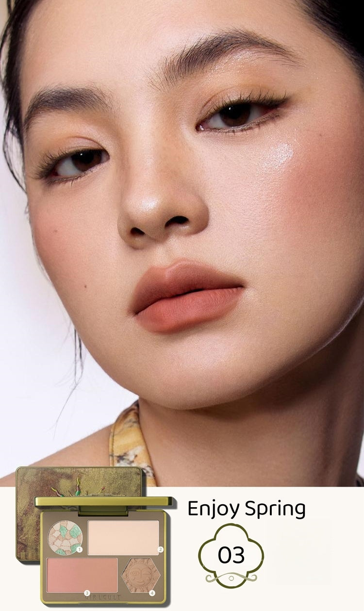 Girlcult Compendium of Materia Medica Collection Highlighter & Contour Makeup Palette T4482