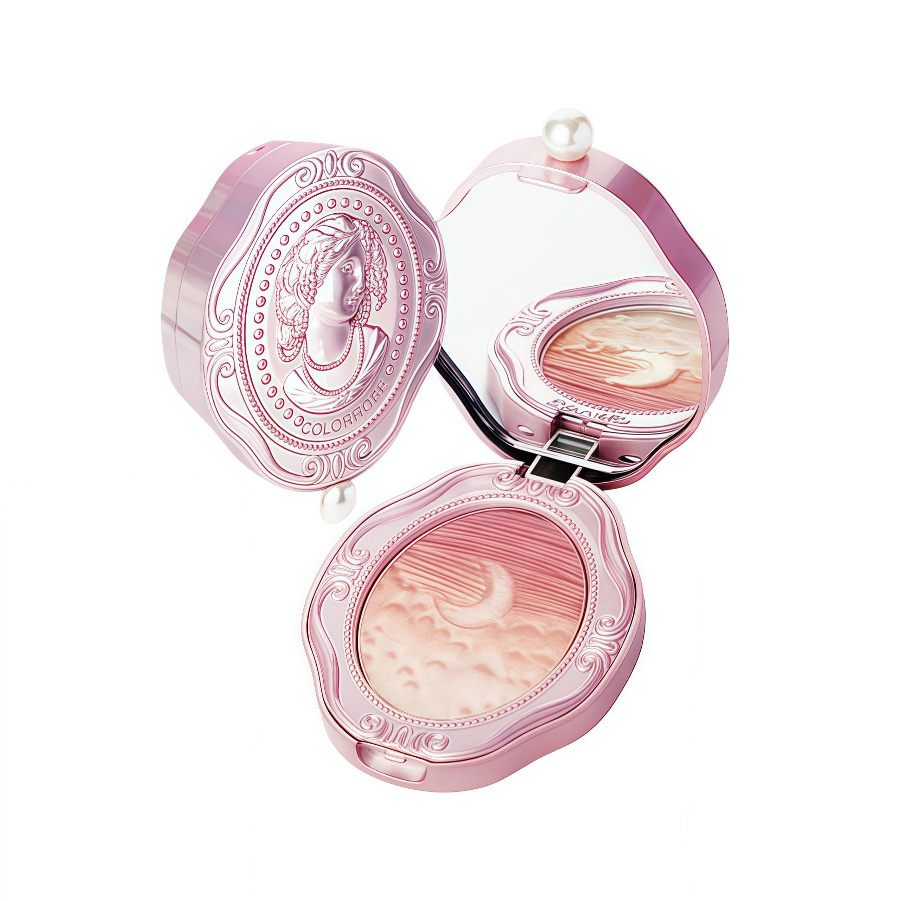 COLORROSE Oil Painting Series Relief Gradient Blusher & Highlightr & Contour T3668