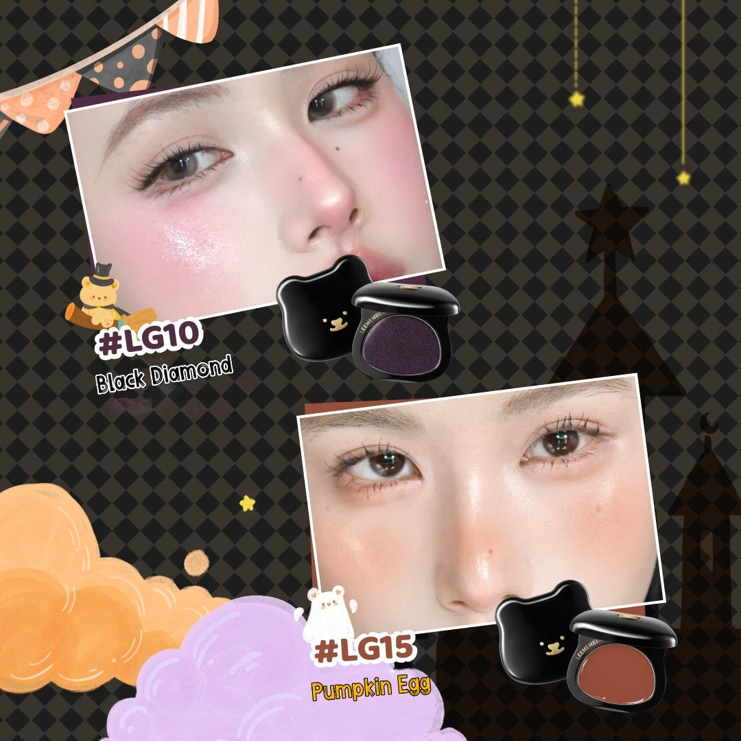 LEEMEMBER Halloween Multi-use Makeup Cream for Blusher & Highlighter T5283