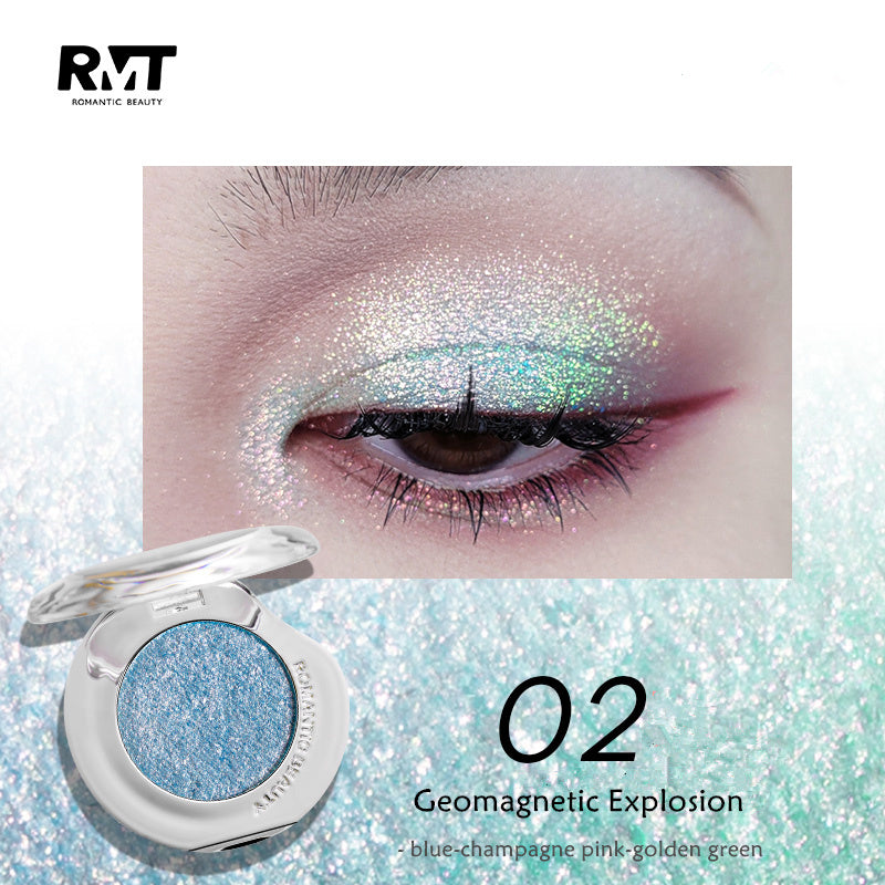 ظلال العيون جالاكسي ثلاثية الأبعاد أحادية اللون من رومانتيك بيوتي T4155 