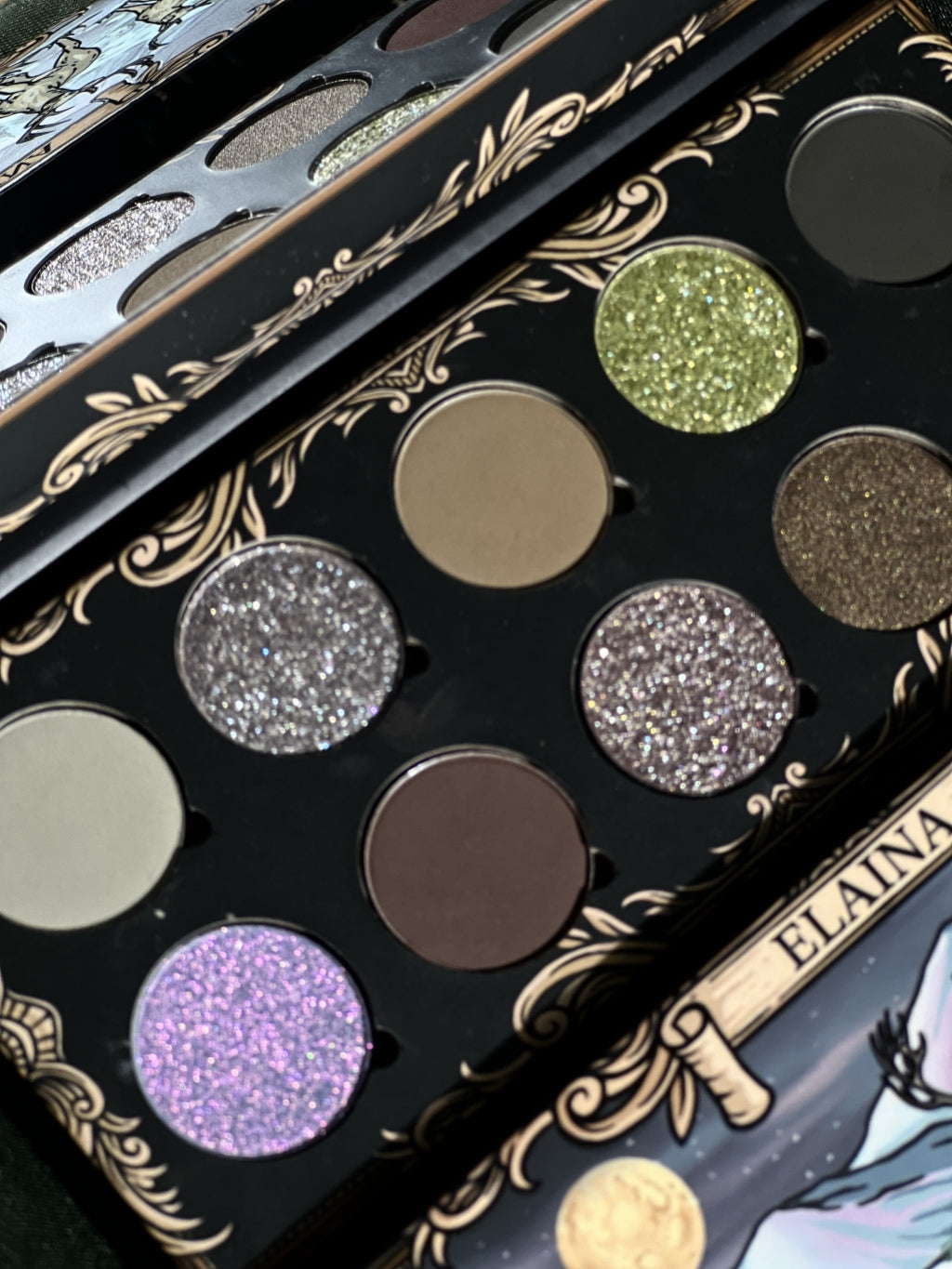 SHELLWE MAKEUP ELAINA 10 Colors Chameleon Eyeshadow Palette T4036
