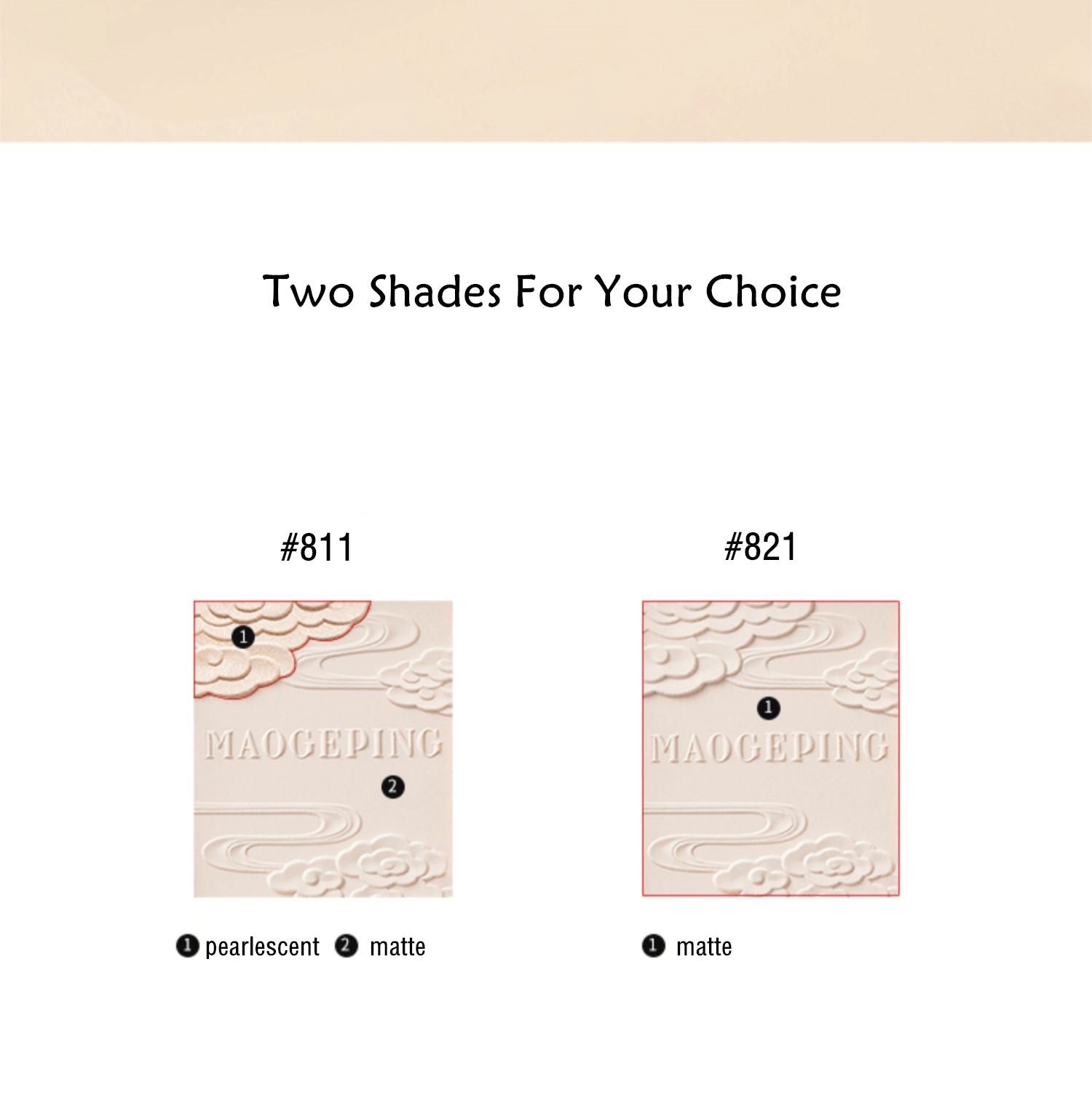 MAOGEPING 3D Light Translucent Brighten Highlighter Powder T3238