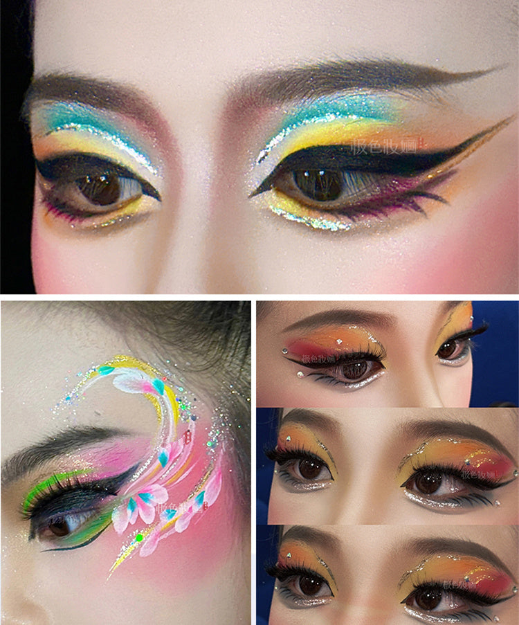 JSZH Diamond Holographic Glitter Liquid Eyeliner Pen T4238