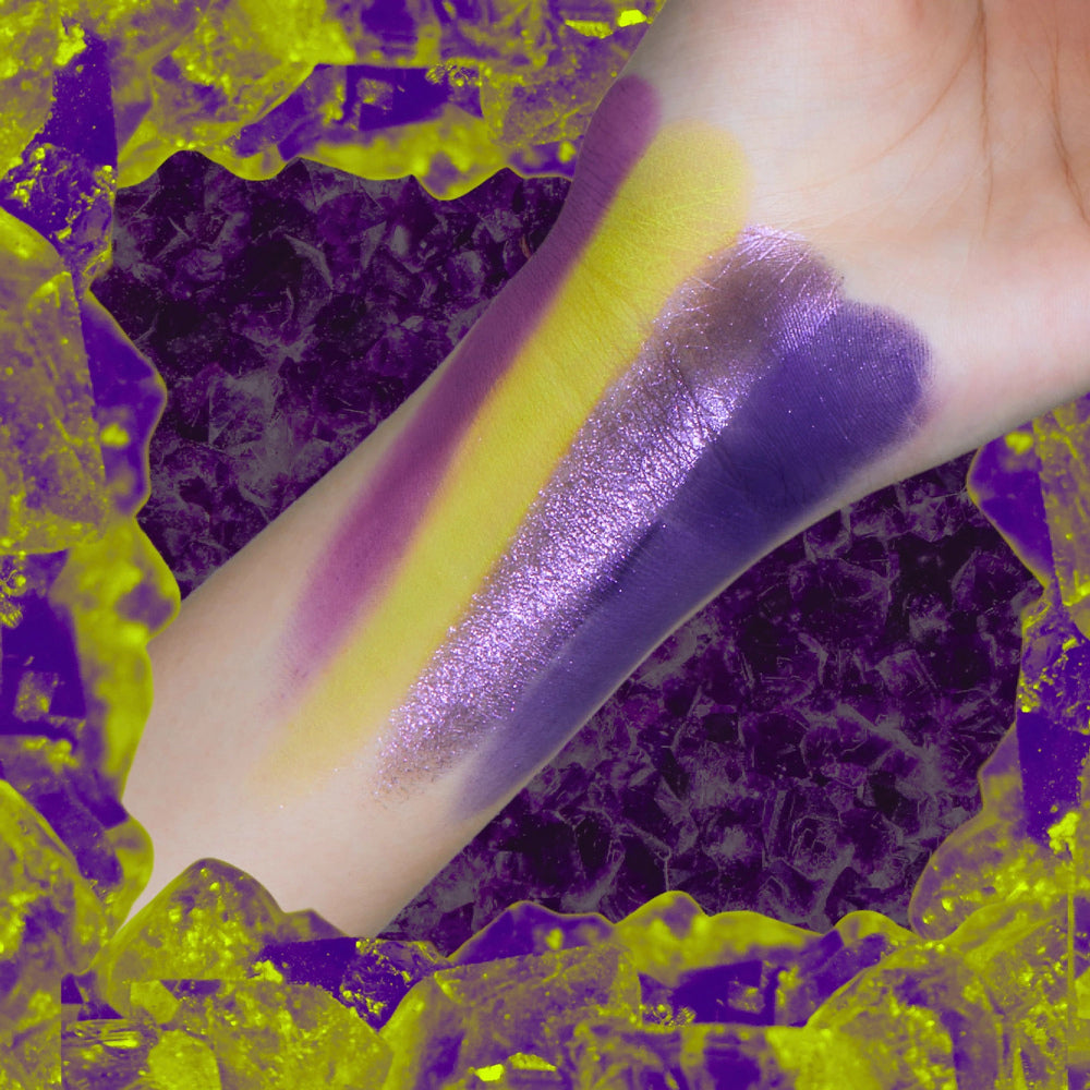 EXILEJOY Temperaturforskel 77℃ 4-farvet øjenskyggepalette T4026