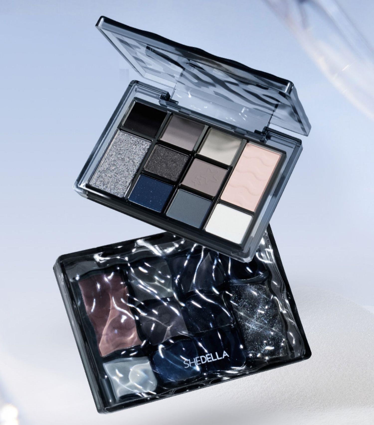 SheDella Water Ripple 10-Color Eyeshadow Palette T4433