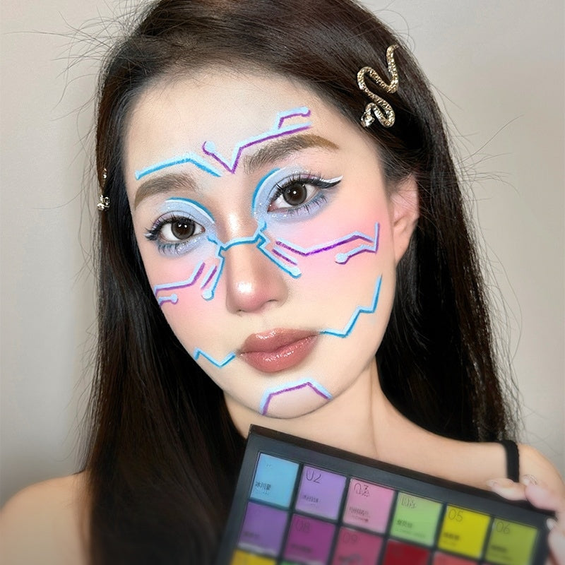 CARMELA Macaron Stage Makeup Cosplay Matte Eyeshadow Cream T4507