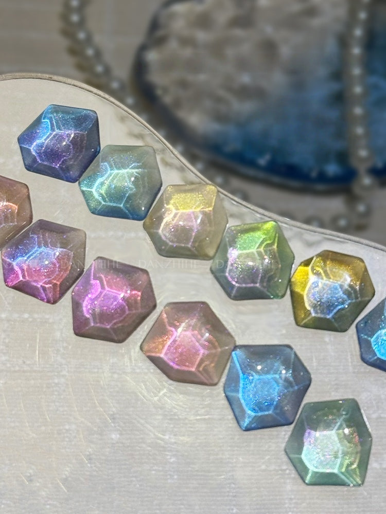 DANZHIHE 12g Cyber City Aurora Cat Eye Gel Polish T4843