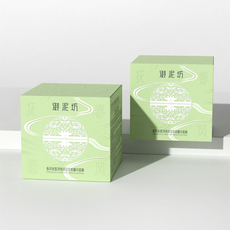 UNIFON 90g Spring Breeze Cleansing Mung Bean Mud Essence Facial Mask (2.0) T3319