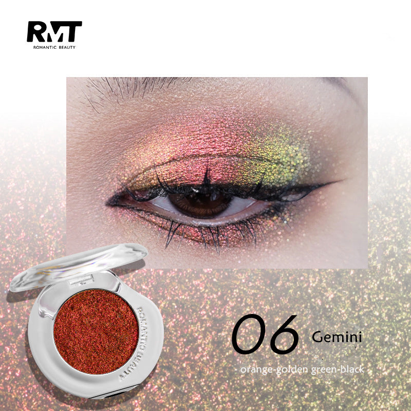 ظلال العيون جالاكسي ثلاثية الأبعاد أحادية اللون من رومانتيك بيوتي T4155 