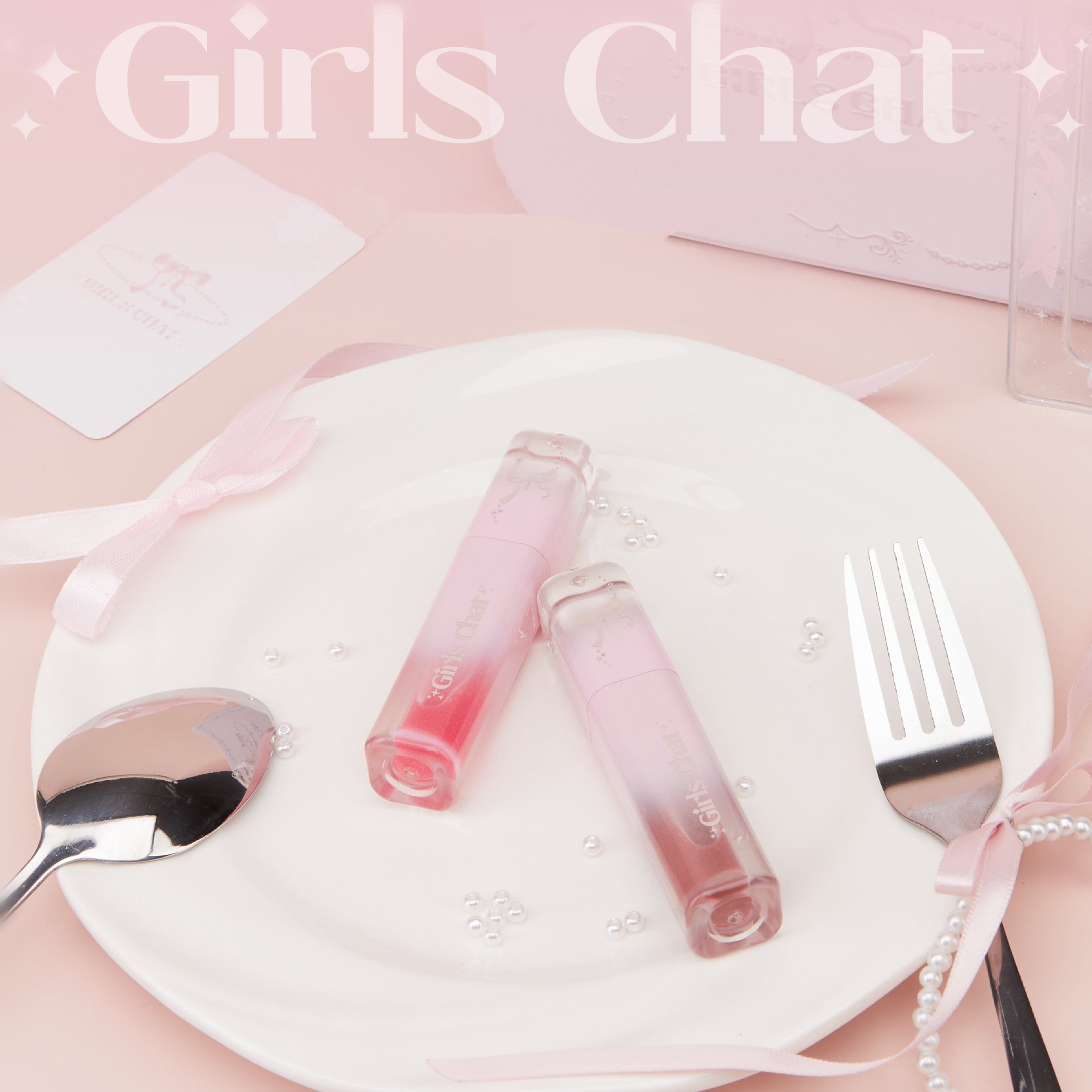 Girls Chat Romantic Rebel Collection Matte & Mirror Lip Glaze T4197