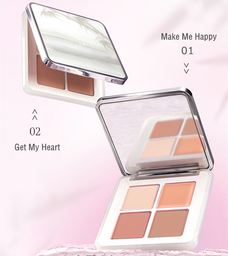 JUDYDOLL Tanabata Bamboo Series Matte Blusher Palette T3471