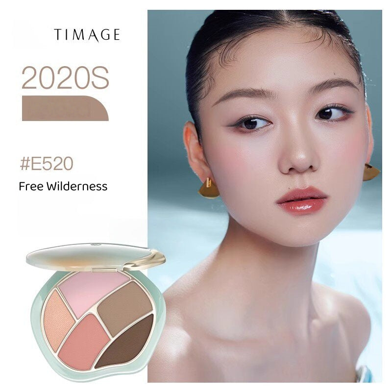 TIMAGE Wave Of Classic 5 Colors Eyeshadow Palette T4126