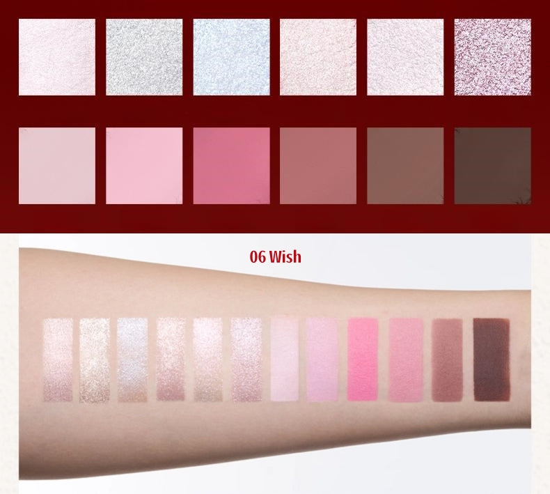 JOOCYEE Happy Me Day Collecction Blusher & Lipstick & Eyeshadow T5151