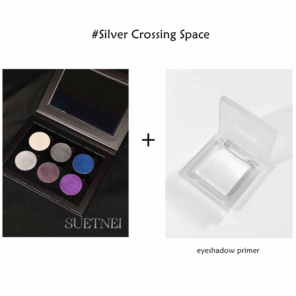 SUET NEI Gothic Style 6 Colors Eyeshadow Palette T4082