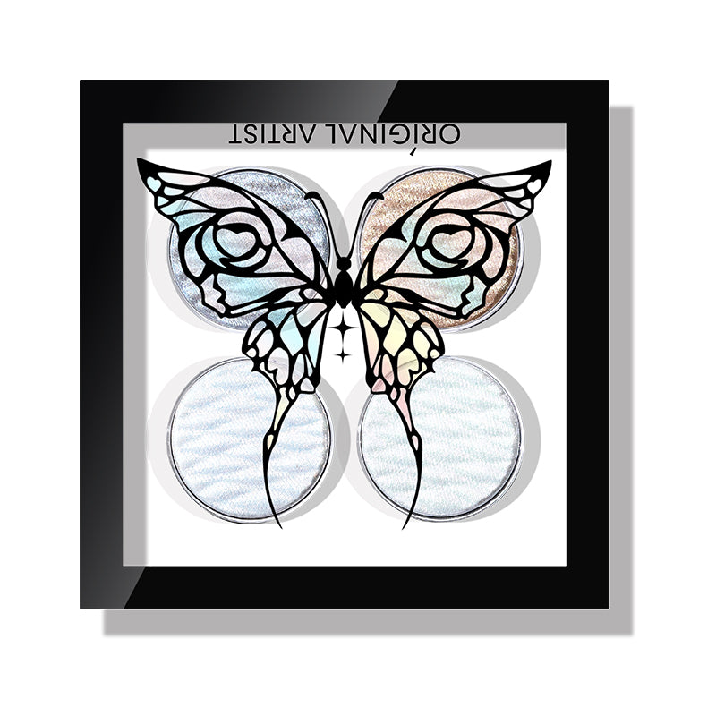 ORIGINAL ARTIST Night Glory 4-color Chameleon Highlighter Palette T4173