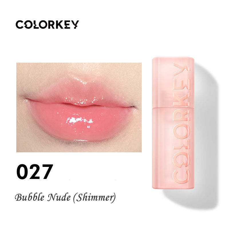 COLORKEY Water Bubble 89% Essence Mirror Lip Glaze T3283