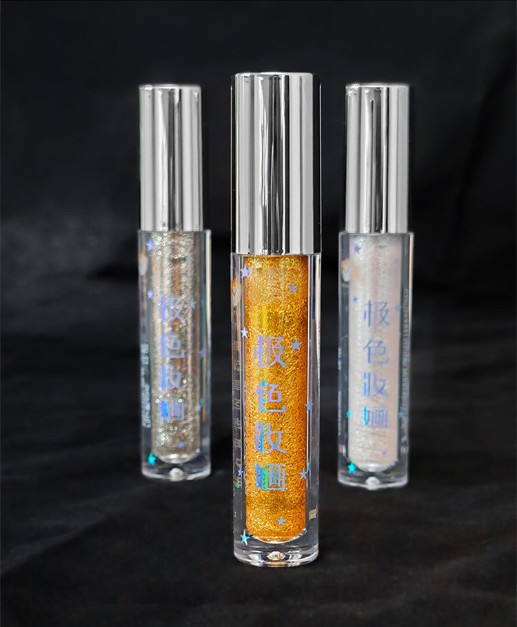 JSZH Diamond Holographic Glitter Liquid Eyeliner Pen T4238
