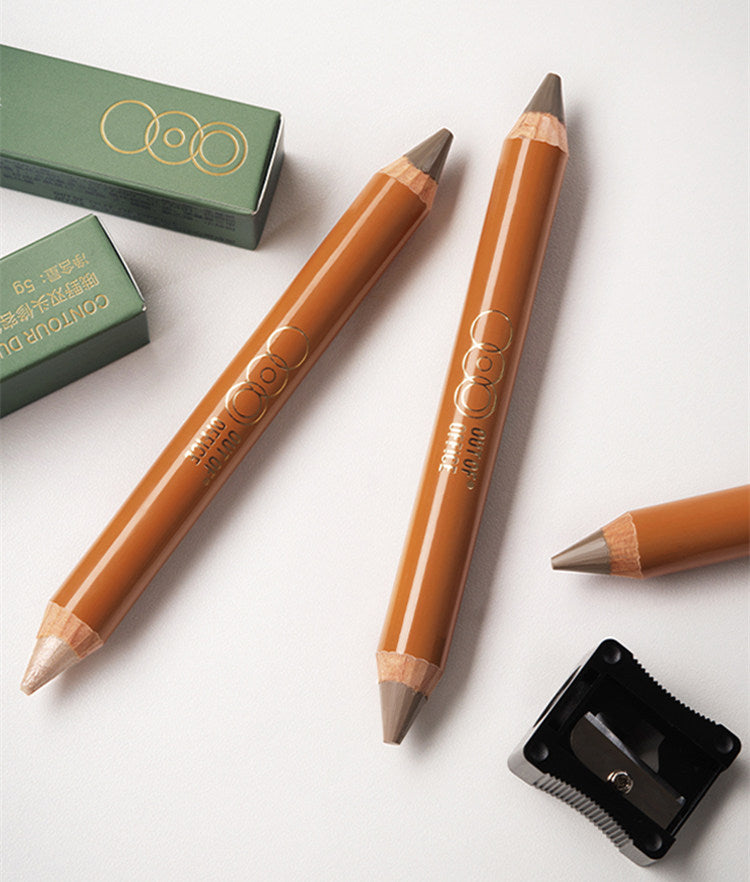 OUT-OF-OFFICE Double-head 3D Light & Shadow Contour Stick T4331