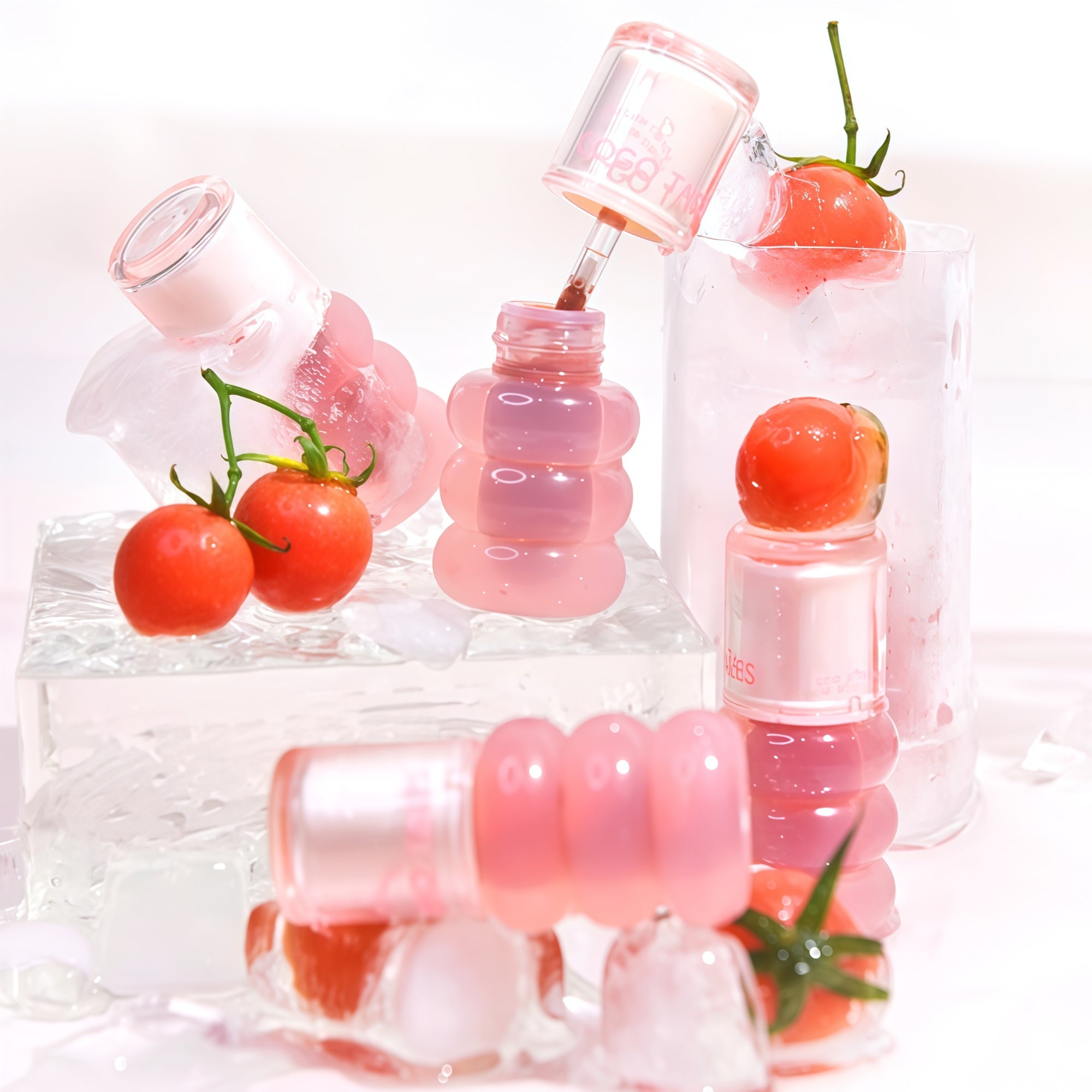 GOGO TALES Mini Ice-cream Moist Glossy Lip Gloss T5239