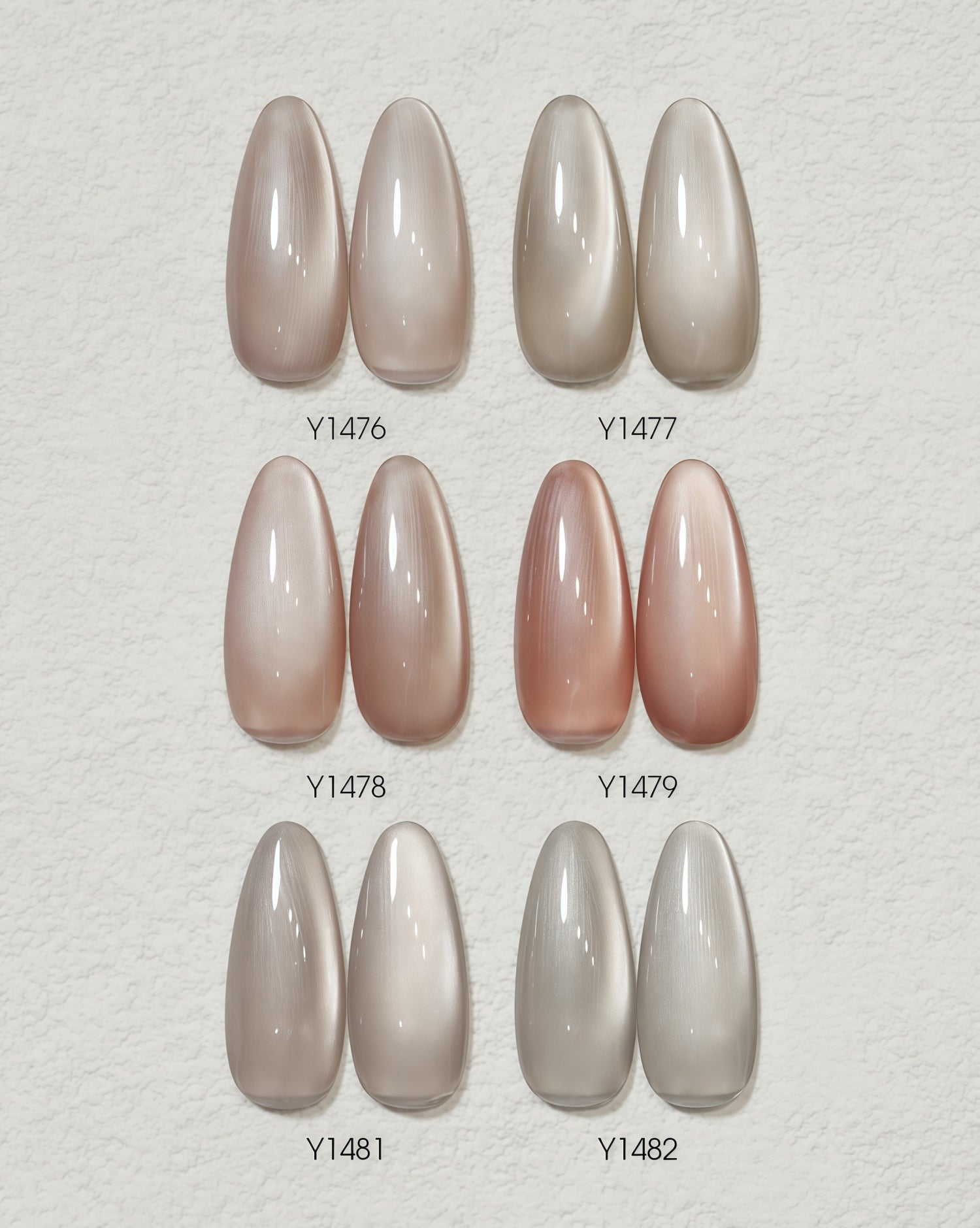 KellyKessa 15ml Metallic Cat Eye Gel Polish T5610