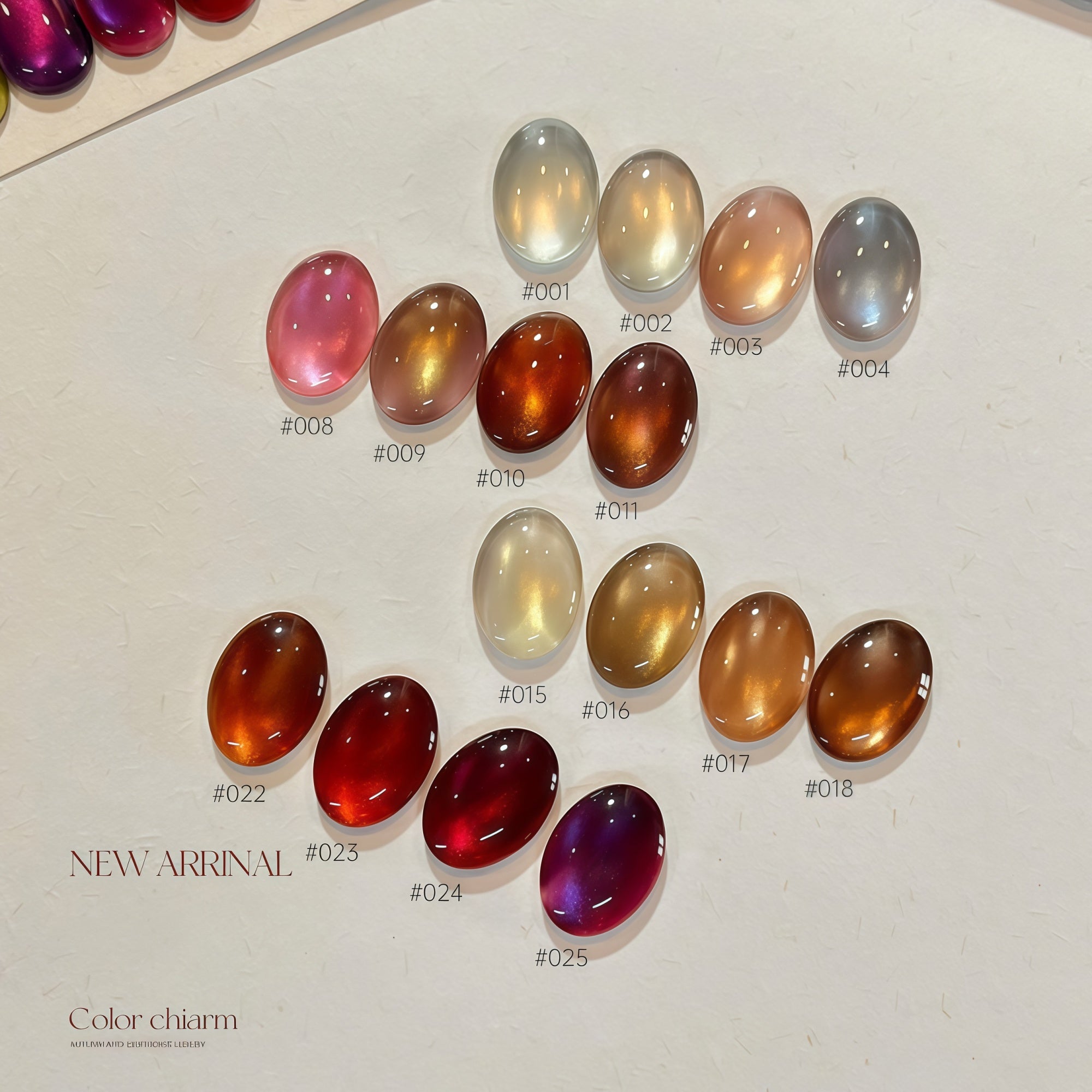 KellyKessa 15ml Glass Bead Collection Cat Eye Gel Polish T5620