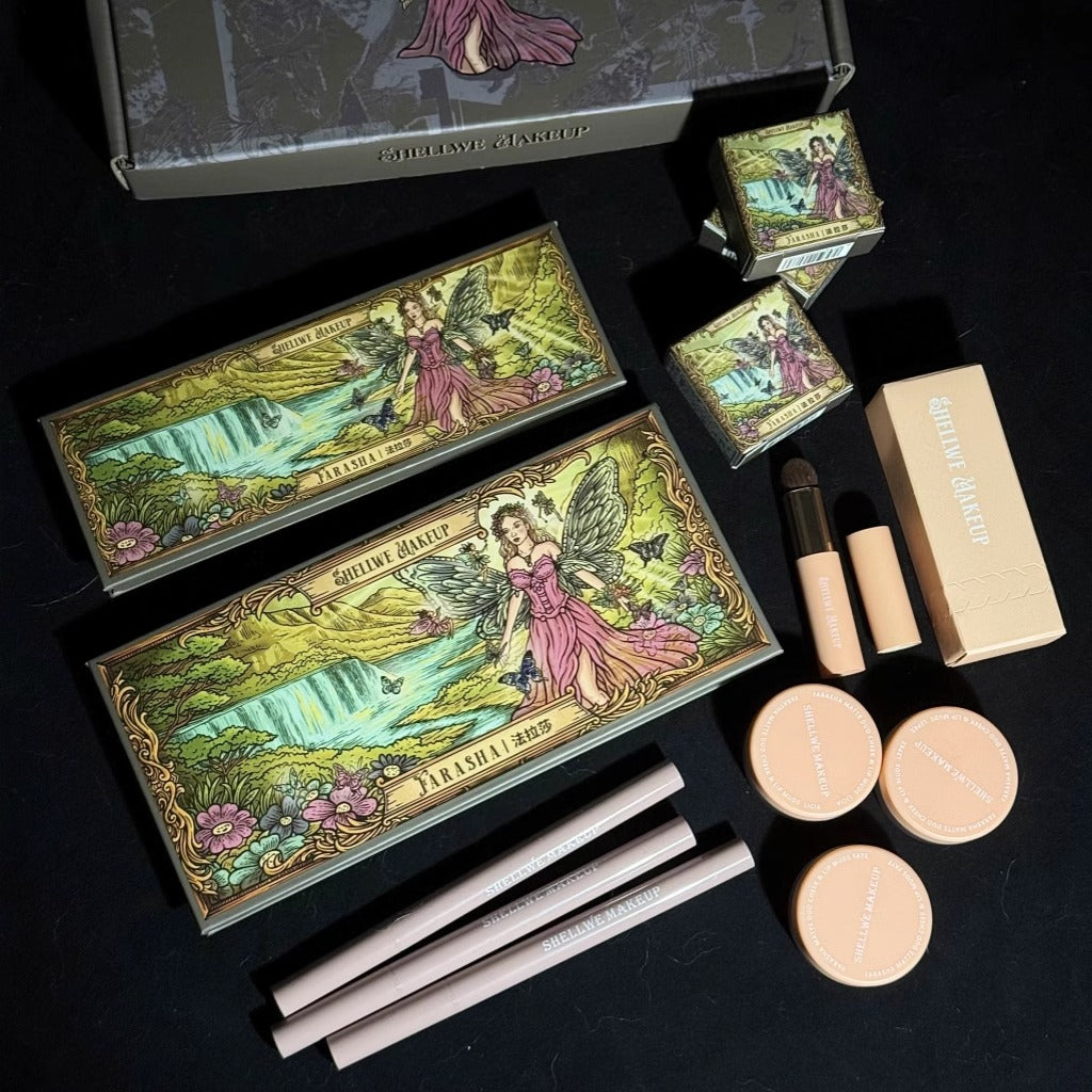 SHELLWE MAKEUP FARASHA Butterfly Fairy Chameleon Eyeshadow Palette T4206